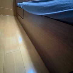 ニトリ・シングルベッド・マットレスの画像