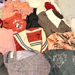 無料お洋服の画像