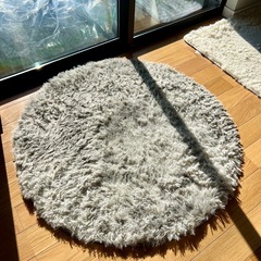 無料中古円形カーペットの画像