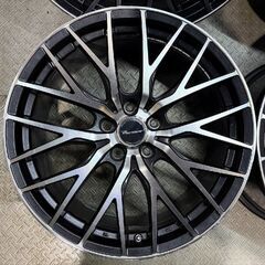 HOT STUFF Precious ホットスタッフ プレシャス 19インチ 4本 8J5HPCD114.3+42 ブラポリ アルファード ヴェルファイア ハリアー等 (MHZ864)クレジットカード QRコード決済可能の画像