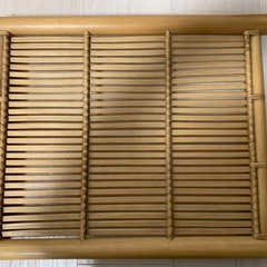 竹製トレイ(お盆)の画像