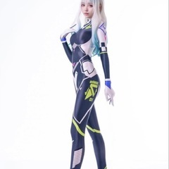全身タイツ　サイバーパンク　コスプレ　Mサイズの画像