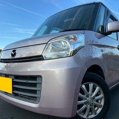 低走行9万キロ台☆25年式☆月々1万円〜分割払い可❗️ 車検2年付き！【名義変更代込み】大人気☆マツダ フレアワゴン☆燃費良好‼️Bluetoothナビ付き☆走行中DVD見れます☆両側スライドドア☆ドラレコ☆事故修復歴無し☆社外アルミホイール装着☆そのまま乗って帰れます‼️の画像