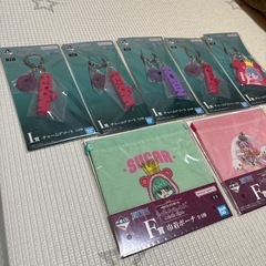 一番くじ　ワンピース　チャーム&ポーチまとめの画像