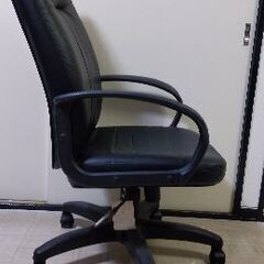 ナカバヤシOAレザーチェアCNL201（寸法は画像３枚目をご参照ください）の画像