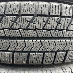 スタッドレスタイヤアルミホイールセット４本 155/65R13 73Q ブリヂストンBS ブリザックVRX 13インチホイール付の画像