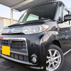 月々9千円〜分割可❗️車検2年付き！【名義変更代込み】広い車内！大人気‼️ダイハツ タントカスタム☆SDナビ付き☆走行中DVD見れます☆純正アルミ☆事故修復歴無し☆電動スライドドア☆ドライブレコーダー☆そのまま乗って帰れます！の画像
