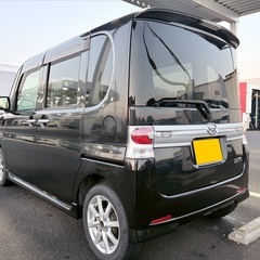 月々9千円〜分割可❗️車検2年付き！【名義変更代込み】広い車内！大人気‼️ダイハツ タントカスタム☆SDナビ付き☆走行中DVD見れます☆純正アルミ☆事故修復歴無し☆電動スライドドア☆ドライブレコーダー☆そのまま乗って帰れます！の画像