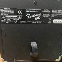 Fender Frontman 10G ギターアンプの画像