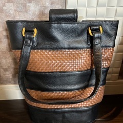 バッグ　ハンドメイド　革　3点合わせて500円の画像