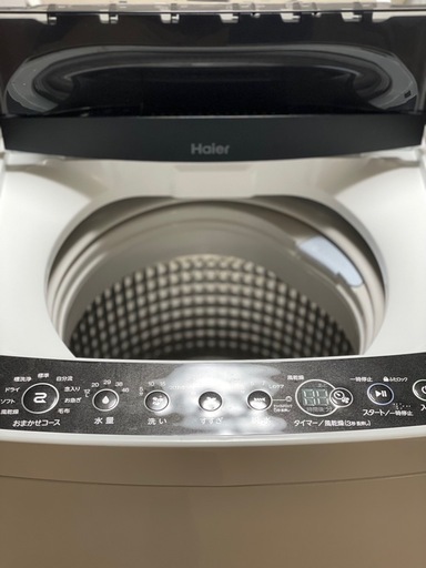 送料・設置込み可　洗濯機　5.5kg  Haier 2020年【分解クリーニング済み】