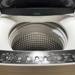 送料・設置込み可　洗濯機　5.5kg  Haier 2020年【分解クリーニング済み】の画像