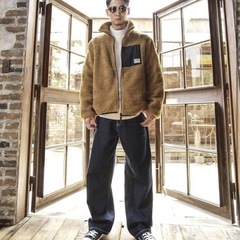 ボアブルゾンの画像