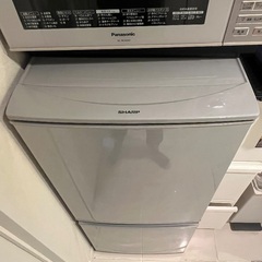 【無料】冷蔵庫137L SHARP SJ-D14A-Sの画像