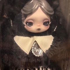 SKULLPANDA POPMART Wednesday ポップマート スカルパンダ ウェンズデー　アメリカ限定の画像