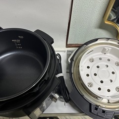 電気圧力鍋4L 多機能 黒 PMPC-MA4の画像