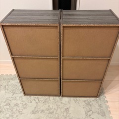 ニトリのカラーボックス　上部に少し傷あり 14日までの画像