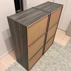 ニトリのカラーボックス　上部に少し傷あり 14日までの画像