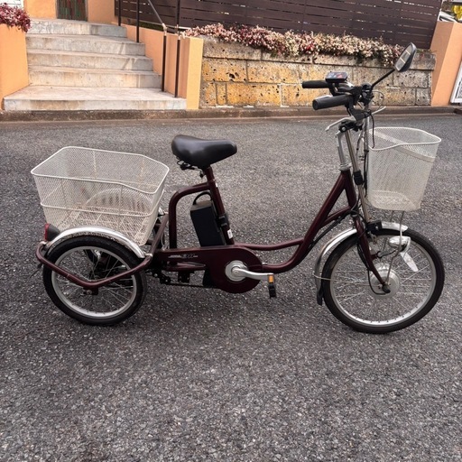 電動アシスト自転車ACTIVEPLUS911三輪ワゴン 電動アシスト自転車 ACTIVEPLUS911 三輪ワゴン