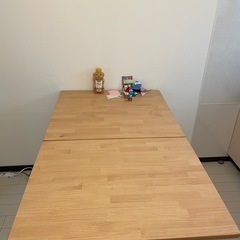 IKEA PINNTORP テーブル＆チェア2脚セット（無料）の画像