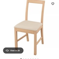 IKEA PINNTORP テーブル＆チェア2脚セット（無料）の画像