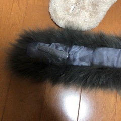ティペット　ファーマフラー　の画像