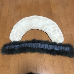 ティペット　ファーマフラー　の画像