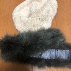 ティペット　ファーマフラー　の画像