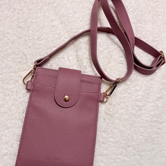 スマホショルダー　　ピンク　　未使用の画像