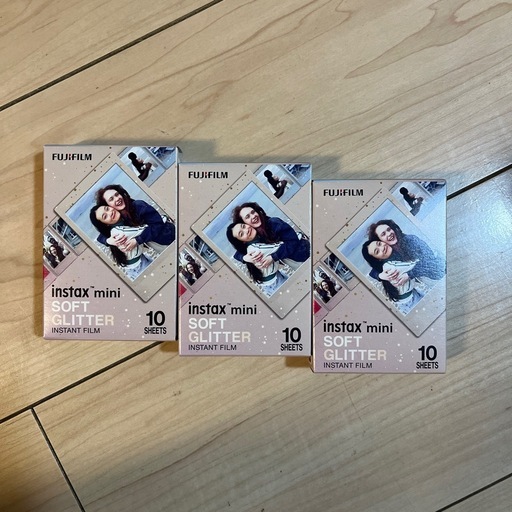 富士フイルム チェキフィルム ソフトグリッター*3