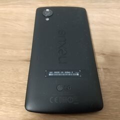 LG　NEXUS5（32GB）LG-D821　SIMフリースマホ本体　ブラックの画像