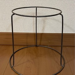 【4個セット】アイアン フラワースタンド 観葉植物　プラントスタンド 25cmの画像