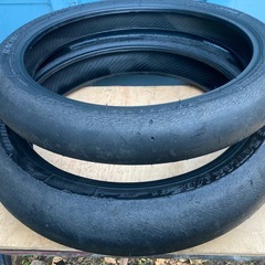 BS スリックタイヤ前後 90/580R17 120/600R17 NSF250 GSX-R125 YZF-R15 CBR150Rの画像