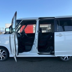 初売り2日から‼️月々1万円〜分割払い可❗️ 車検2年付き！【名義変更代込み】大人気☆日産 ルークスハイウェイスター☆SDナビ付き☆TV見れます☆電動スライドドア☆ドラレコ付き☆スマートキー☆フルオートエアコン☆純正アルミ☆事故修復歴無し☆そのまま乗って帰れます❗️の画像