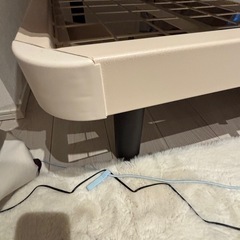 無印良品シングルベット、マットレスの画像