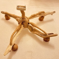 オーダー品　流木インテリアライト　4灯式の画像