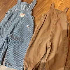 子ども服90㎝　つなぎ2点セットの画像