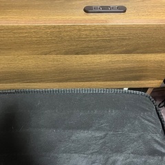 収納付きシングルベッド　充電器差し口ありの画像