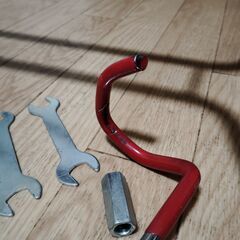 【内容変更】GORIXゴリックス自転車ディスプレイスタンド GX-518 縦置き/横置き両用（フックに剥がれあり）の画像