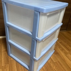 3段収納ケース 衣装ケースの画像