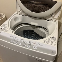東芝　5kg 洗濯機の画像