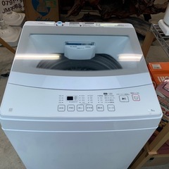 超美品高年式❣️2024年製 ニトリ 6.0kg 洗濯機 NT60L1WH　 の画像
