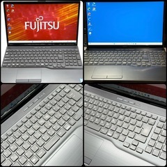 ⭐️Windows11⭐️Office2024⭐️美品 富士通 ノートパソコン 第8世代i7 32GB NVMe512 起動16秒Blu-ray高音質の画像