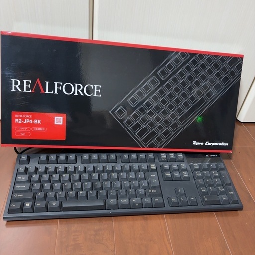 東プレ REALFORCE R2 日本語配列 45g R2-JP4-BK