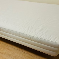 【取り引き中】無印良品　脚付マットレス　シングルの画像