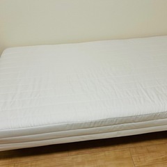 【取り引き中】無印良品　脚付マットレス　シングルの画像