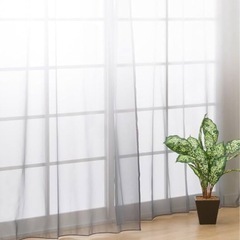 ニトリ　遮光2級・遮熱ジャカードカーテン　レースカーテン　まとめ売りの画像