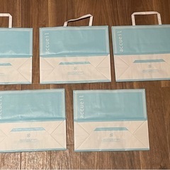 accueil パティシエール アクイユ ショップ袋 計8枚 ショッパーの画像