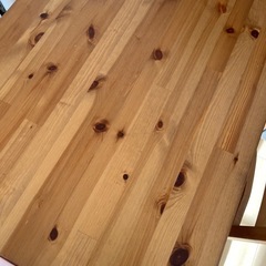 IKEAダイニングテーブルセット（椅子は3脚です）の画像