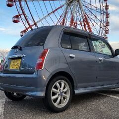 低走行車検つきダイハツミラジーノ人気のくすみカラーアースカラー 他にアルトも期間限定価格で出品中の画像
